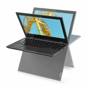 Lenovo WinBook 300E (2nd Gen) Laptop, 11.6″ IPS Touchscreen, Celeron N4120, 4GB, 128GB SSD, 360° Hinge, No Optical or LAN, USB-C, Windows 10 Pro