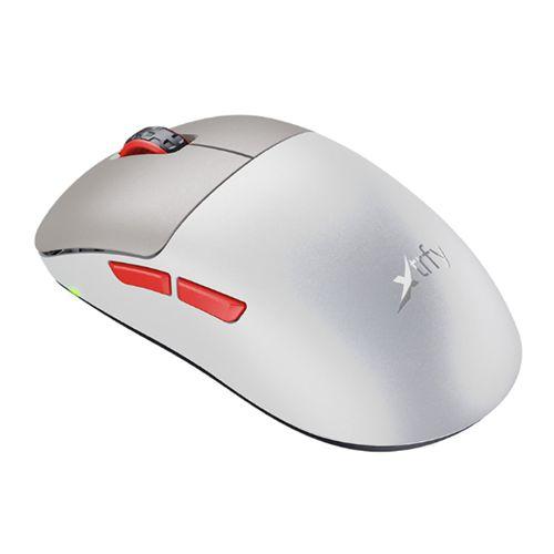 Xtrfy M8 Wired/Wireless Gaming Mouse, 400-26000 CPI, Low Front, Ultra-light, Unique Symmetrical Shape, Retro