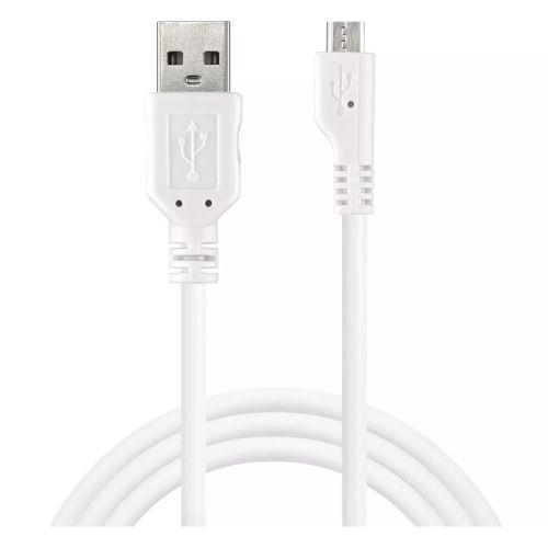 Sandberg Micro USB Sync/Charge Cable, Type A Male to Micro B Male, 1 Metre, White, 5 Year Warranty