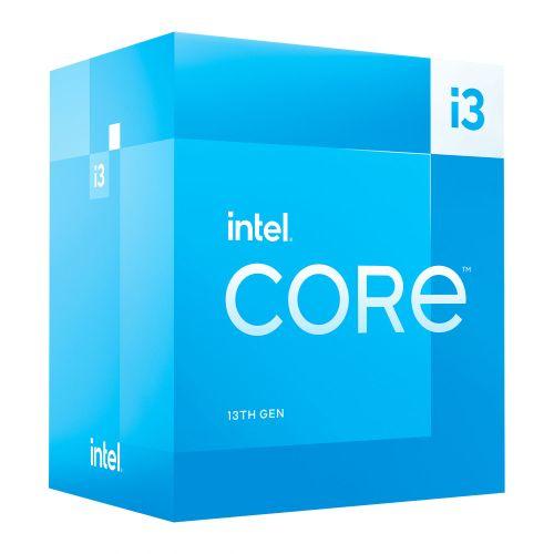 Intel Core i3-13100 CPU, 1700, 3.4 GHz (4.5 Turbo), Quad Core, 60W (89W Turbo), 10nm, 12MB Cache, Raptor Lake