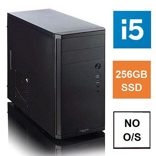 Spire MATX Tower PC, Fractal Core 1100 Case, i5-11400, 8GB 3200MHz, 256GB SSD, Bequiet 450W, No Optical, KB & Mouse, No Operating System