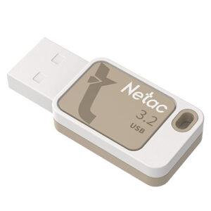 Netac 512GB USB 3.2 Memory Pen, UA31, Software Encryption, Key Ring, Desert Yellow