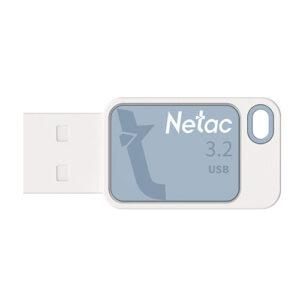 Netac 64GB USB 3.2 Memory Pen, UA31, Software Encryption, Key Ring, Sky Blue