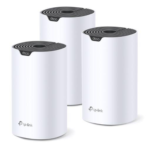 TP-LINK (DECO S7) Whole-Home Mesh Wi-Fi System, 3 Pack, Dual Band AC1900, MU-MIMO, Robust Parental Controls, 3x GB LAN on each Unit