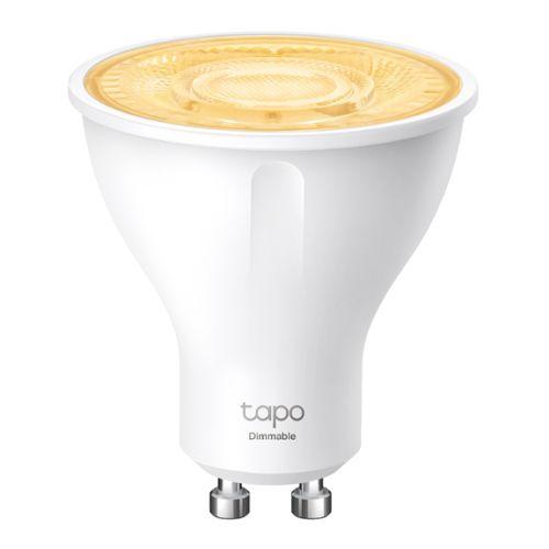 TP-LINK (TAPO L610) Smart Wi-Fi Spotlight, Single Unit, Dimmable, Schedule & Timer, App/Voice Control, GU10 Lamp Base