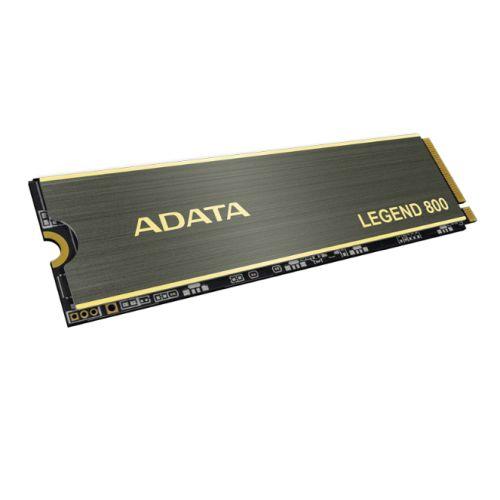 Adata Legend 800 (ALEG-800-1000GCS) 1TB NVMe SSD, PCIe Gen4, M.2 Interface, 2280, Read 3500 MB/s, Write 2200 MB/s, Heatsink, 3 Year Warranty