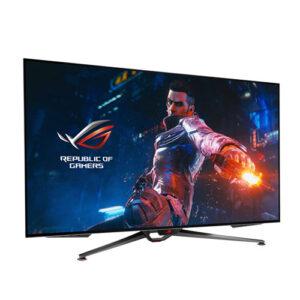Asus 47.5″ ROG Swift 4K HDR OLED Gaming Monitor (PG48UQ), 3840 x 2160, 0.1ms, 4 HDMI, DP, USB, 138Hz, Heatsink, G-Sync, Remote Control, VESA