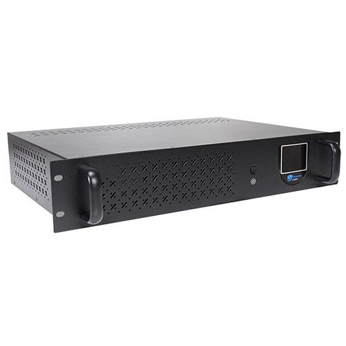 Powercool Off-Line 850VA 2U Rackmountable UPS, 510W, AVR Energy Saving, DC Cold Start, Alarm, 1x UK Socket, 3 x IEC, 2x RJ45, 1x USB