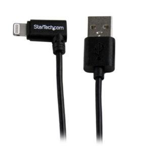 StarTech.com 2 m [6 ft.] USB to Lightning Cable – Right Angle iPhone / iPad / iPod Charger Cable