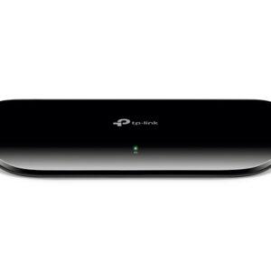 TP-Link 8-Port Gigabit Desktop Network Switch (TP-Link TL-SG1008D – V8 – switch – 8 x 10/100/1000 – desktop – AC 220 V)