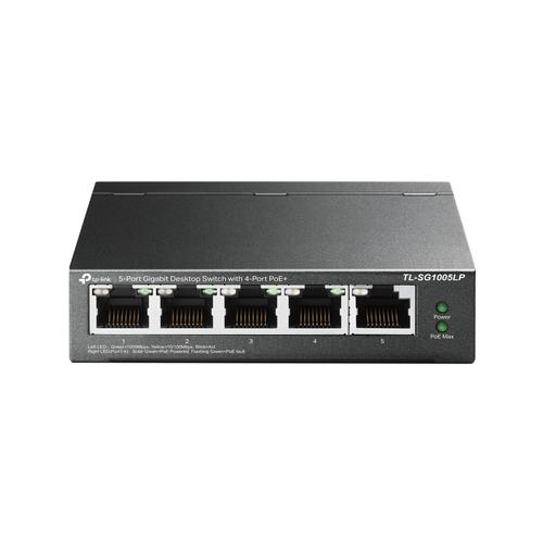TP-Link TL-SG1005LP network switch Unmanaged Gigabit Ethernet [10/100/1000] Power over Ethernet