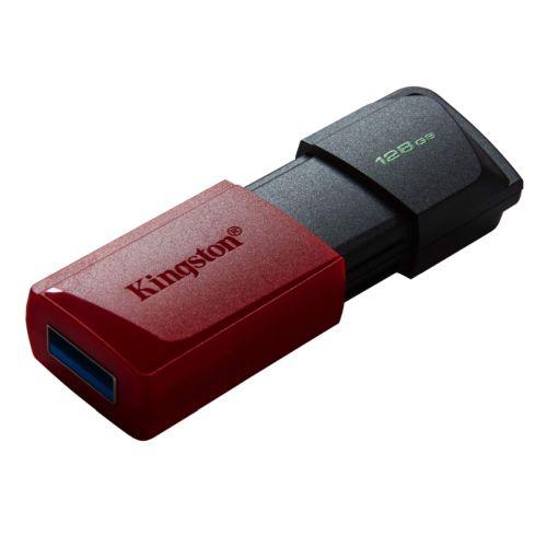 Kingston 128GB USB 3.2 Gen1 Memory Pen, DataTraveler Exodia M, Moving Cap, Key Ring