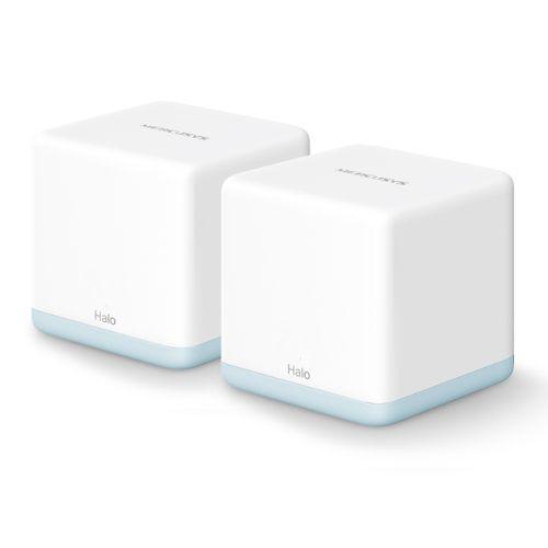 Mercusys (HALO H30 2-Pack) Whole-Home Mesh Wi-Fi System, Dual Band AC1200, 2x 10/100 LAN on each Unit, AP Mode