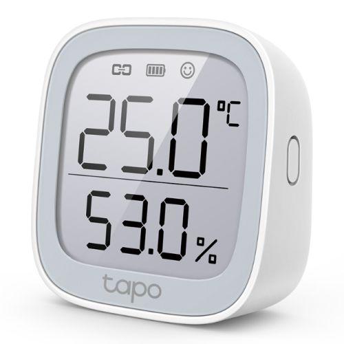 TP-LINK (TAPO T315) Smart Temperature & Humidity Monitor w/ Display, 2 Second Data Refresh, Instant App Alerts, Battery Powered