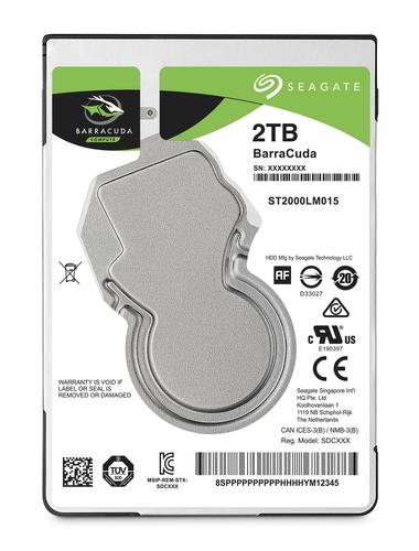 SEAGATE BARRACUDA 2.5 2TB SATA3 HDD
