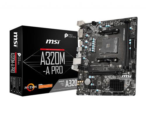MSI AM4 A320M-A PRO M-ATX