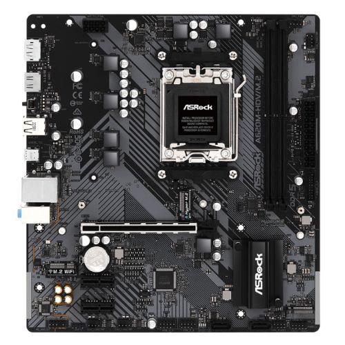 ASRock A620M-HDV/M.2 AMD AM5 Socket Motherboard, Micro-ATX, 2x DDR5 Slots, 1x M.2 Socket, GbE LAN, 1x DisplayPort / 1x HDMI Port