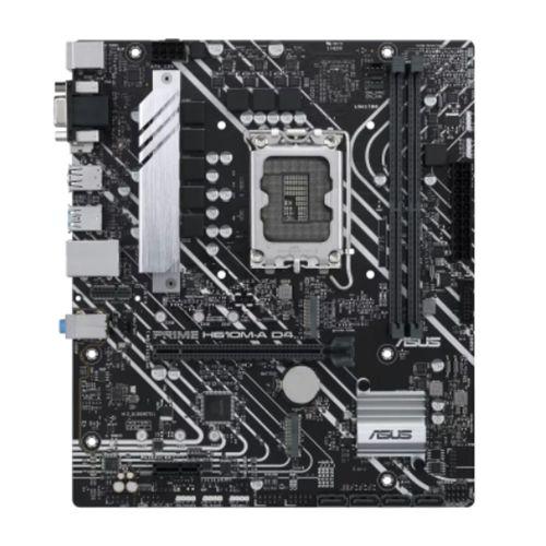 Asus PRIME H610M-A D4 CSM – Corporate Stable Model, Intel H610, 1700, Micro ATX, 2 DDR4, VGA, HDMI, DP, PCIe4, 2x M.2