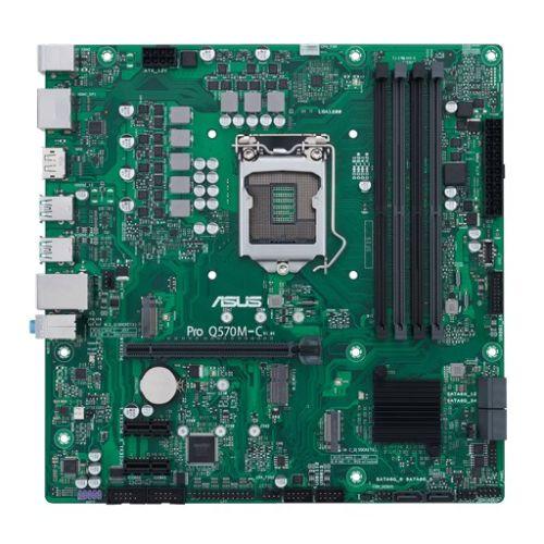 Asus PRO Q570M-C/CSM – Corporate Stable Model, Intel Q570, 1200, Micro ATX, 4 DDR4, HDMI, 2 DP, 2x M.2
