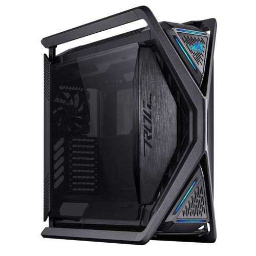 Asus ROG Hyperion GR701 Gaming Case w/ Glass Windows, E-ATX, 4x 14cm Fans, Dual 420mm Radiator Support, USB-C (60W FC), Fan Hub & Lighting Panel