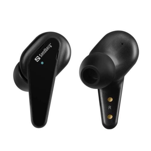 Sandberg Touch Pro Bluetooth Earbuds with Microphone, Touch Control, Charging Case & Carry Case Included, 5 Year Warranty