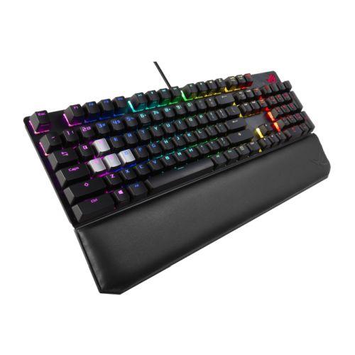 Asus ROG Strix SCOPE NX DELUXE Mechanical RGB Gaming Keyboard, ROG NX Mechanical Switches, Stealth Key, Quick-Toggle, Magnetic Wrist Rest