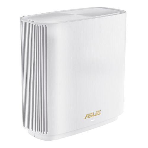Asus (ZenWiFi XT9) AX7800 Tri-Band Wi-Fi 6 Mesh System, Single, 160MHz Bandwidth, 2.5G WAN, USB, Parental Controls, White