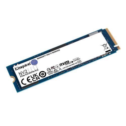 Kingston NV2 (SNV2S/4000G) 4TB NVMe SSD, M.2 Interface, PCIe Gen4, 2280, Read 3500MB/s, Write 2800MB/s, 3 Year Warranty