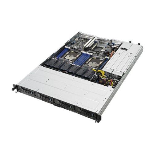 Asus (RS500-E9-RS4) 1U Rack-Optimised Barebone Server, Intel C621, Dual Socket 3647, 16x DDR4, SATA/SAS, OCP 2.0 Mezzanine Connector, 770W Platinum PSU