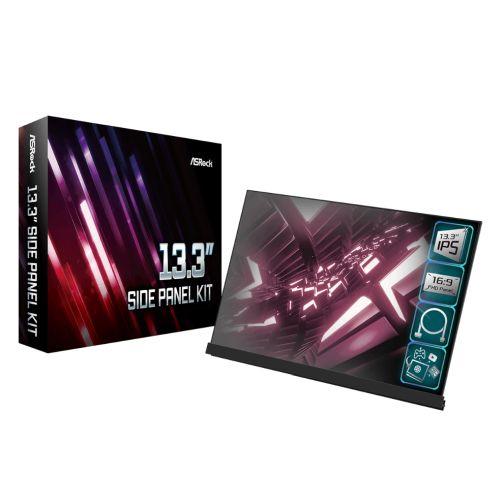 Asrock 13.3″ Side Panel Kit – Add a 1080p Display to Your Glass Side Panel, 16:9, IPS, 1920 x 1080, eDP Connector Only