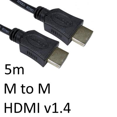 HDMI 1.4 (M) to HDMI 1.4 (M) 5m Black OEM Display Cable