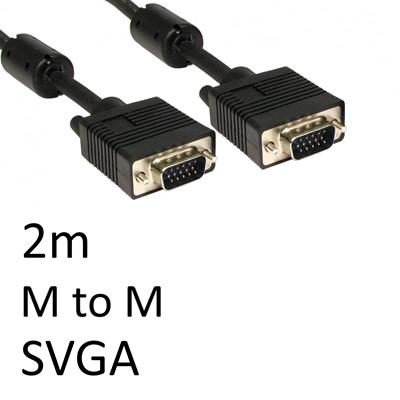 SVGA (M) to SVGA (M) 2m Black OEM Display Cable