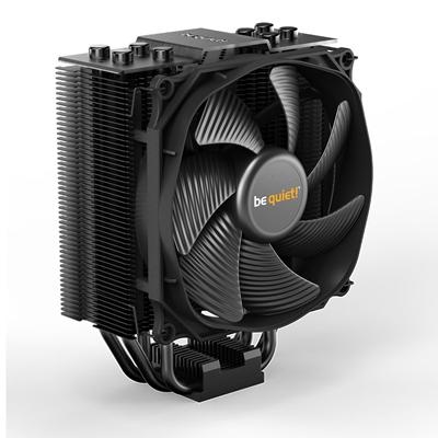 be quiet! Dark Rock Slim Fan CPU Cooler, Universal Socket, Silent Wings 3 120mm PWM Black Cooling Fan, 1500RPM, 4 Heat Pipes, 180W TDP, Compact Construction to Stop Blocking Memory Slots, Intel LGA 1700 & AMD AM5 Compatible