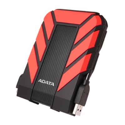 Adata HD710 Pro Durable 2TB USB 3.1 Portable External Hard Drive IP68 Waterproof, Shockproof, Dustproof, Red