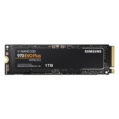 Samsung 970 EVO PLUS (MZ-V7S1T0BW 1TB NVMe SSD, M.2 Interface, PCIe Gen3, 2280, Read 3500MB/s, Write 3300MB/s, 5 Year Warranty