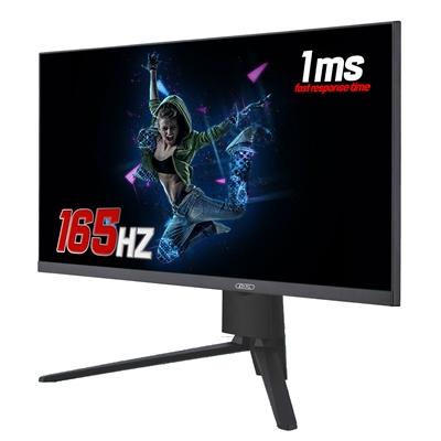 piXL CM24F10 24 Inch Frameless Gaming Monitor, Widescreen LCD Panel, Full HD 1920×1080, 1ms Response Time, 165Hz Refresh, Display Port / HDMI, 16.7 Million Colour Support, VESA Wall Mount, Black Finish, 3 Year Warranty
