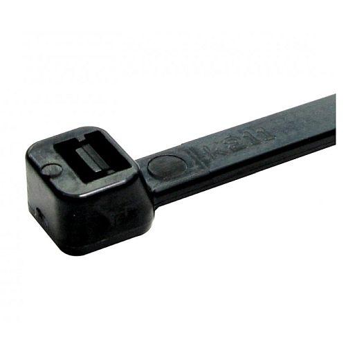 Cable Ties, 150mm x 3.6mm, Black, Pack of 100