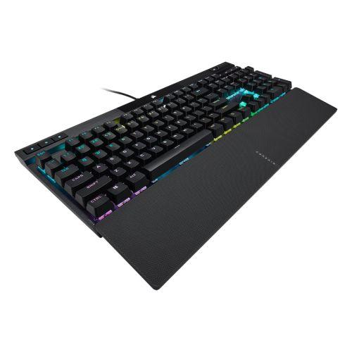 Corsair K70 RGB PRO Mechanical Gaming Keyboard, USB, Cherry MX Red, Per-Key RGB, AXON Hyper-Processing, Aluminium Frame