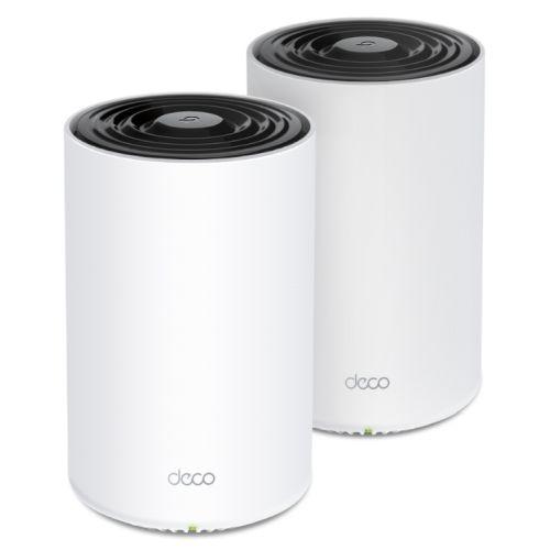 TP-LINK DECO PX50 + G1500 Dual Band Whole Home Powerline Mesh WiFi 6 Wireless System, 2 Pack, 3x LAN, AX3000, 1.5Gbps Powerline