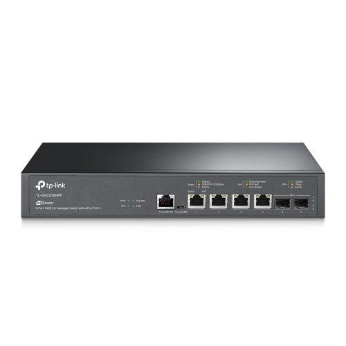 TP-LINK (TL-SX3206HPP) JetStream 6-Port 10GE L2+ Managed Switch with 4-Port PoE++, Rackmountable