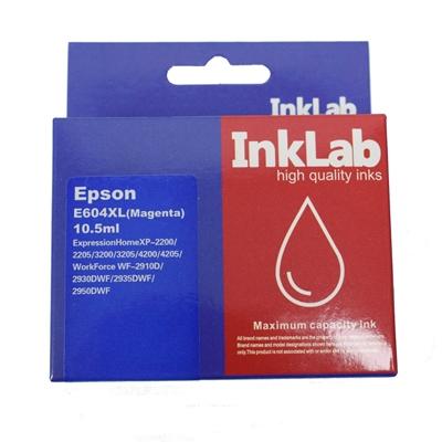 InkLab 604 Epson Compatible Magenta Replacement Ink