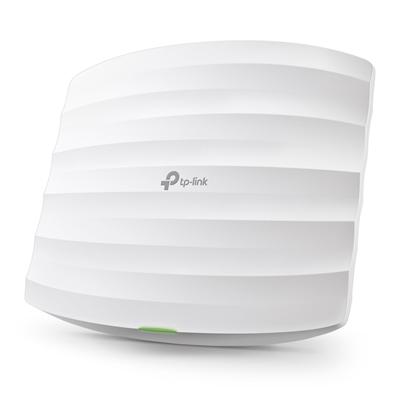 P-LINK (EAP225) Omada AC1350 (867+450) Dual Band Wireless Ceiling Mount Access Point, PoE, GB LAN, Clusterable, MU-MIMO, Free Software