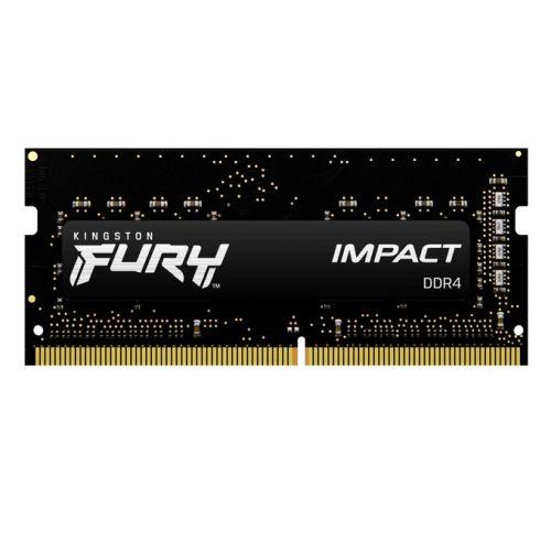 Kingston Fury Impact 8GB, DDR4, 3200MHz (PC4-25600), CL20, SODIMM Memory