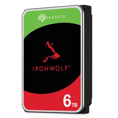 Seagate 3.5″, 6TB, SATA3, IronWolf NAS Hard Drive, 5400RPM, 256MB Cache, 8 Drive Bays Supported, OEM