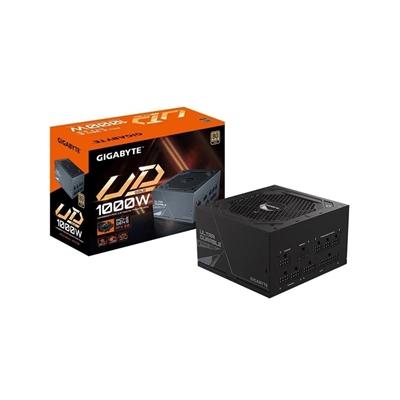 Gigabyte GP-UD1000GM 1000W Fully Modular Gaming Power Supply Unit – 80 PLUS Gold Certified, 135mm Quiet Fan, Multiple PCIe Connectors, High-Efficiency PSU for Ultimate Gaming Performance and Reliability