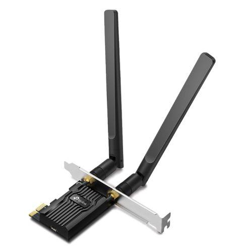 TP-LINK (Archer TX20E) AX1800 Dual Band Wi-Fi 6 PCIe Adapter, Bluetooth 5.2, High-Gain Antennas, WPA3