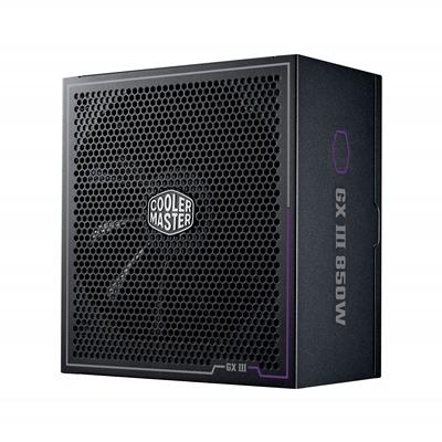 Cooler Master GX III Gold 850 ATX 3.0 850W Fully Modular 80 Plus Gold PSU Power Supply with 135mm ‘Zero RPM’-Capable Silent Fan