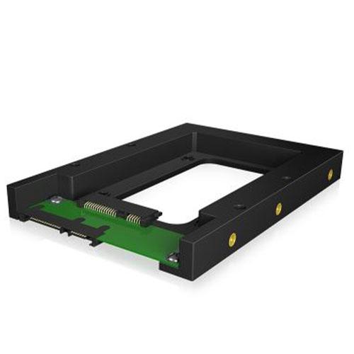 Icy Box (IB-2538STS) 2.5″ Drive Mounting Kit, Frame to Fit 1x 2.5″ SSD/HDD into a 3.5″ Drive Bay