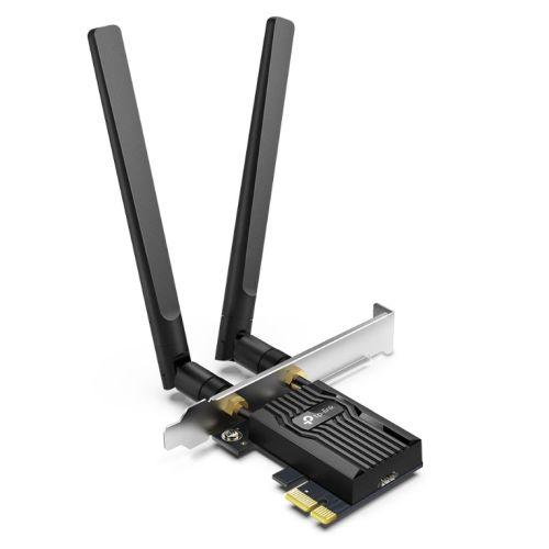 TP-LINK (Archer TX55E) AX3000 Dual Band Wi-Fi 6 PCI Express Adapter, Bluetooth 5.2, WPA3