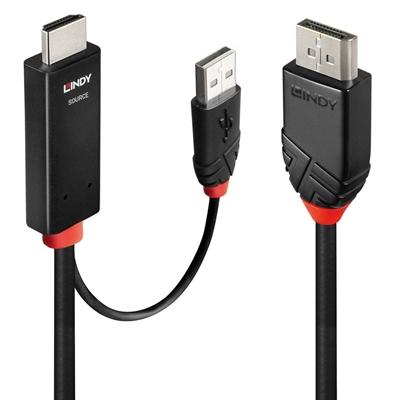 LINDY 41499 2m HDMI to DisplayPort Cable